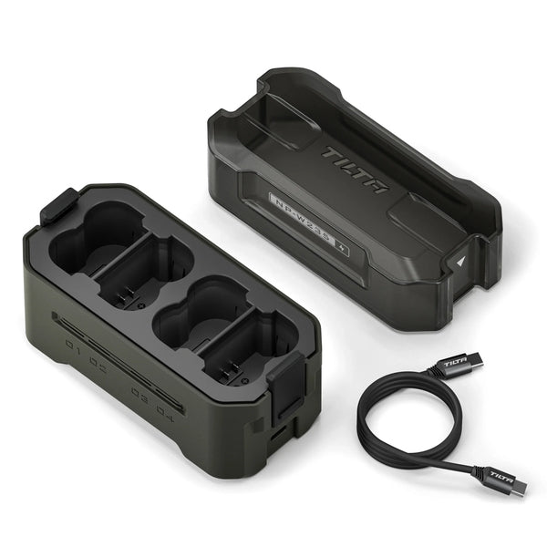 Tilta Stazione di ricarica portatile per NP-W235 (4 canali) Tilta Stazione di ricarica portatile per NP-W235 (4 canali)
